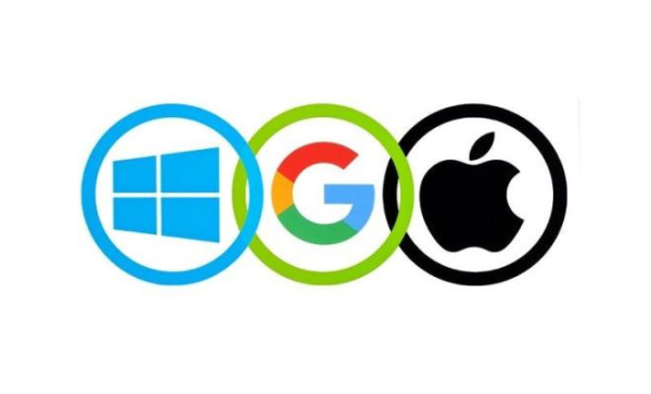 Apple, Microsoft і Google