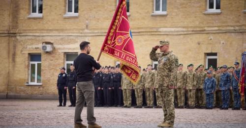 Захід до Дня захисників пройшов у Київській фортеці за участі Борреля