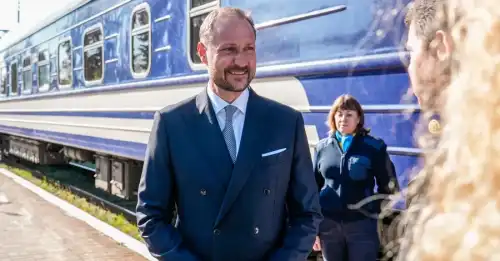 До Києва уперше прибув кронпринц Норвегії Гокон