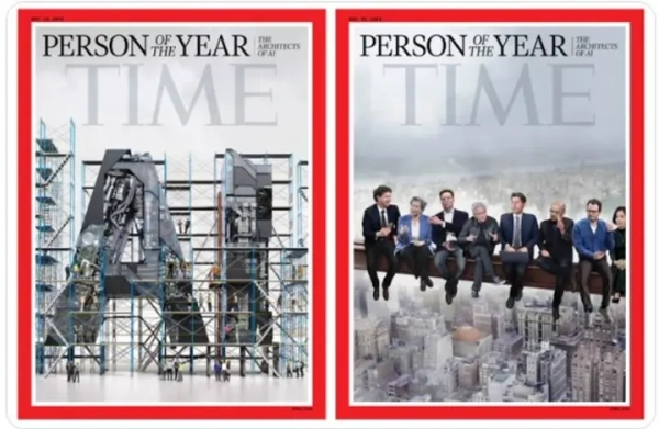 Time назвав архітекторів ШІ людьми 2025 року Time назвав архітекторів ШІ людьми 2025 року
