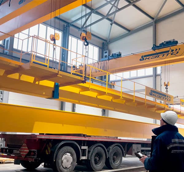 Переведення та підключення мостового крана на радіокерування