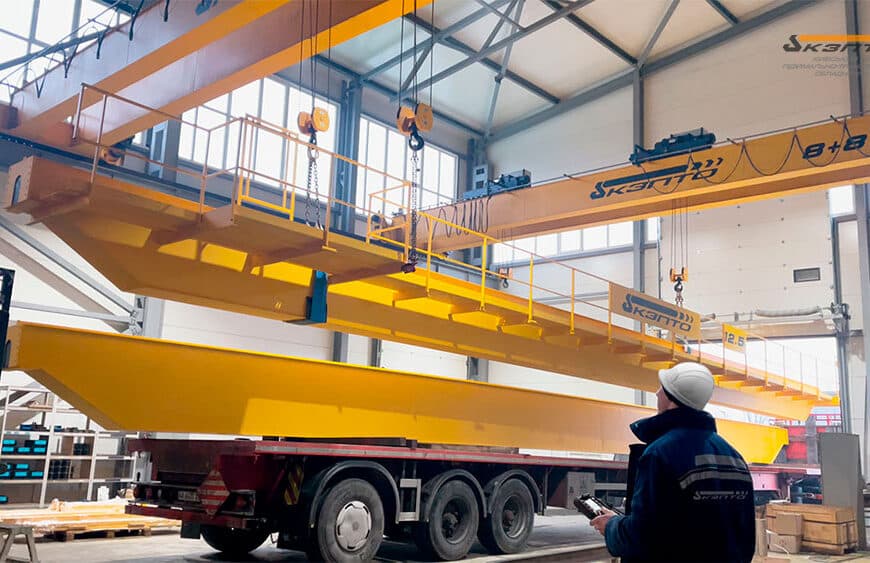 Переведення та підключення мостового крана на радіокерування