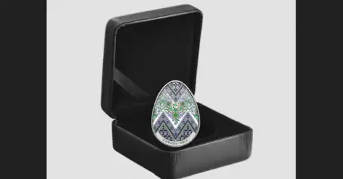 Канада презентувала унікальну срібну монету-писанку: дізнайтеся про особливості