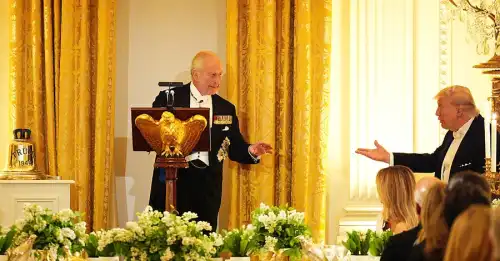 Чарльз III та Трамп: Як обмінялися символами влади та майбутнього