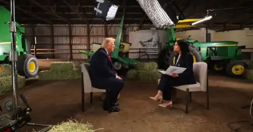 Трамп обірвав інтерв’ю, назвавши журналістку “тупою”
