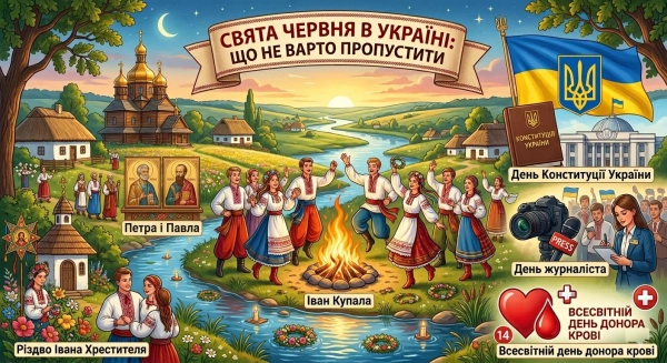 Святкування та пам'ятні дати червня: повний огляд