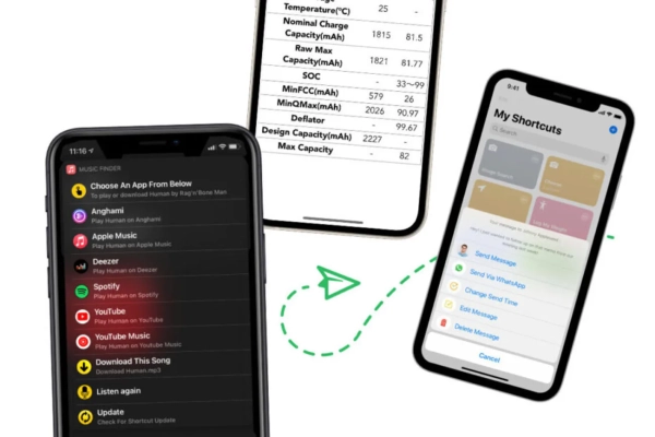 Процес завантаження музики на iPhone за допомогою ярлика