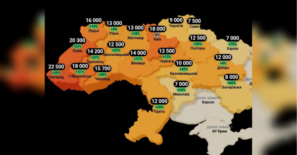 22 500 гривень за “однушку”: де в Україні найдорожча оренда квартир