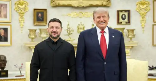 Зеленський та Трамп: Перша закрита розмова в Білому домі.