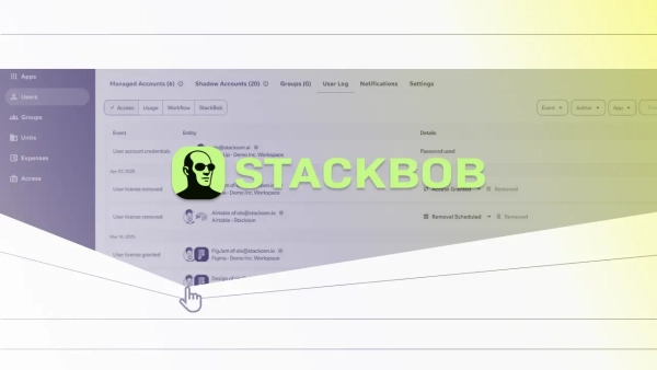 Стартап дня: StackBob.ai — ШІ-менеджер доступів і паролів зображення Стартап дня: StackBob.ai — ШІ-менеджер доступів і паролів