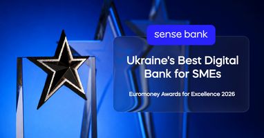 Sense Bank: лідер цифрових банківських рішень для МСБ в Україні за версією Euromoney Awards for Excellence 2026