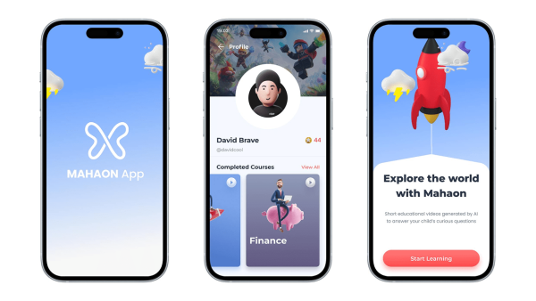 Mahaon App застосунок скриншоти