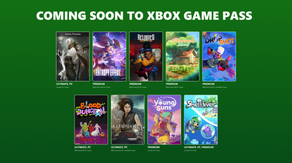 Vapor World, Resonance: A Plague Tale Legacy та ще 5 ігор вже скоро з’являться у Xbox Game Pass