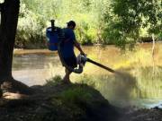 Річку Борщагівка забруднено: наслідки ворожої атаки на екологію