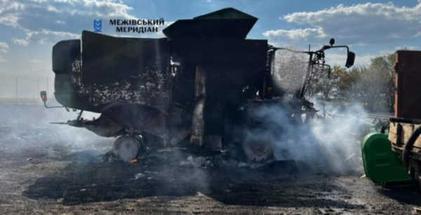 ЗСУ захищають урожай: як російська атака на комбайн на Дніпропетровщині забрала життя фермера