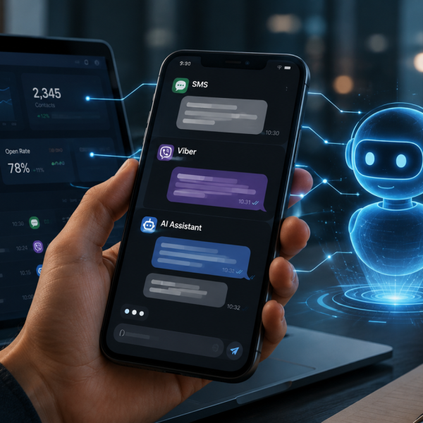 Чому AI-чат-боти разом із SMS та Viber стають ключовим інструментом автоматизації комунікацій