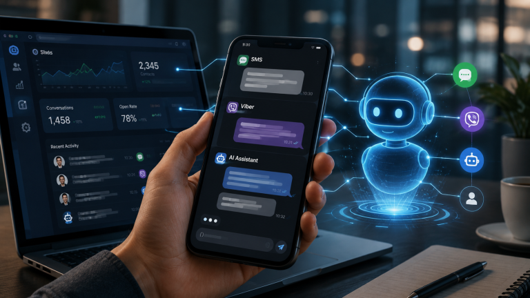Чому AI-чат-боти разом із SMS та Viber стають ключовим інструментом автоматизації комунікацій