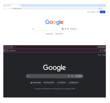 Google почав ховати кнопку «Пошуку» на головній: замість неї три опції з ШІ