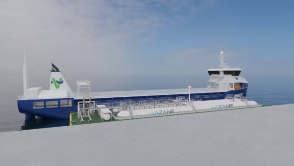 Azane підписує історичну угоду з Equinor: перший аміаковий бункер – вже реальність