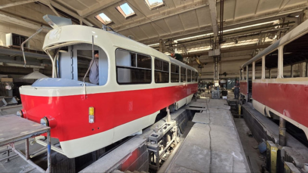 Київ відновив ще один трамвай Tatra T3: новий ремонт наближає комфорт для пасажирів