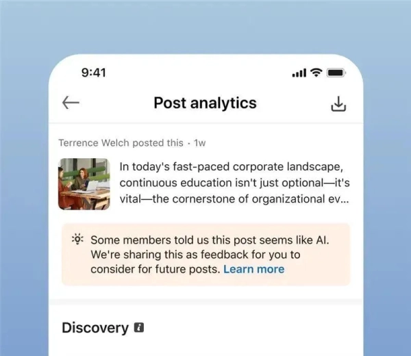 На ШІ-сміття в LinkedIn поскаржились понад 1 млн людей