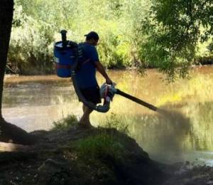 Річку Борщагівка забруднено: наслідки ворожої атаки на екологію