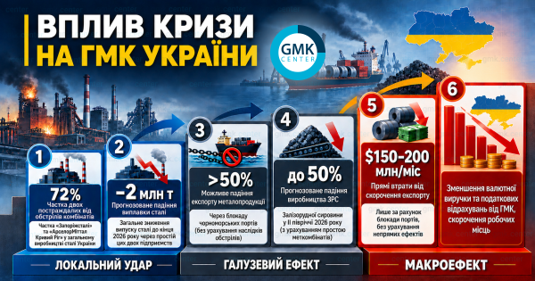 Фото – «Ідеальний шторм»: українські підприємства ГМК масово зупиняють свою роботу