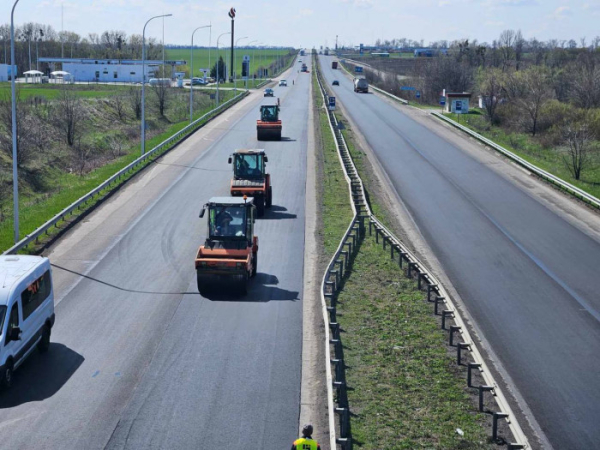 На Черкащині завершили ремонт двох ключових ділянок траси Київ-Одеса